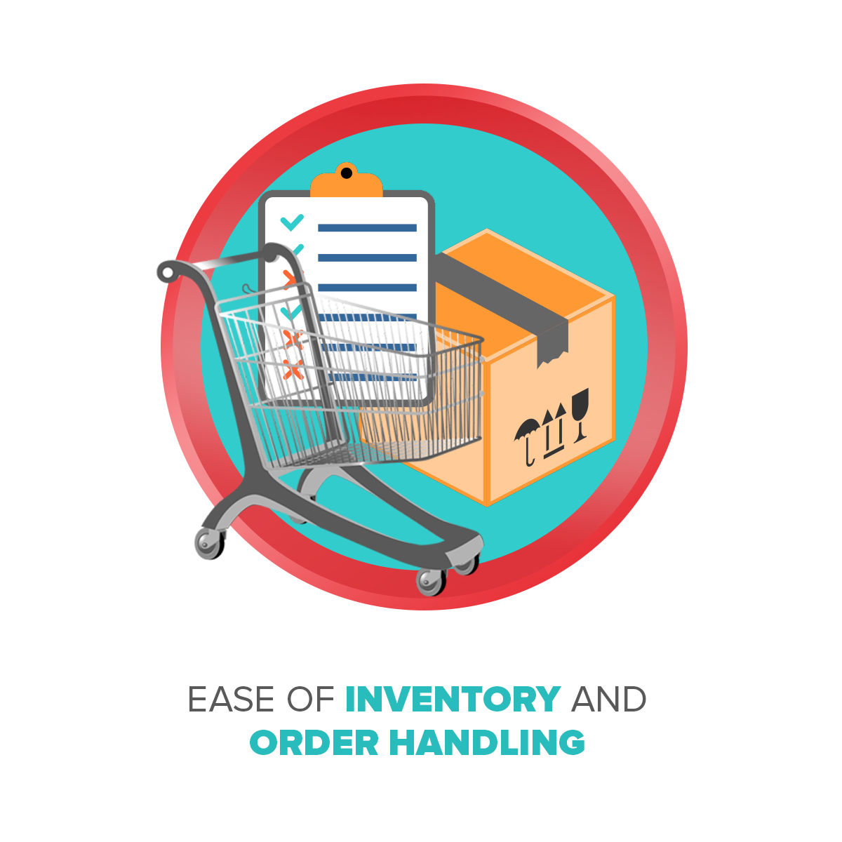 Ease of inventory and order handling
