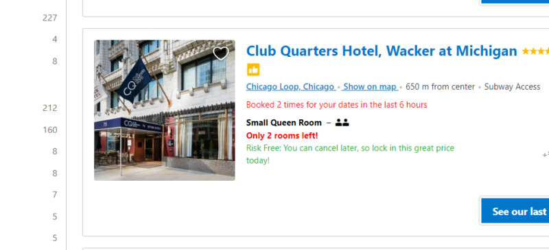 Club quarters hotel promotion image