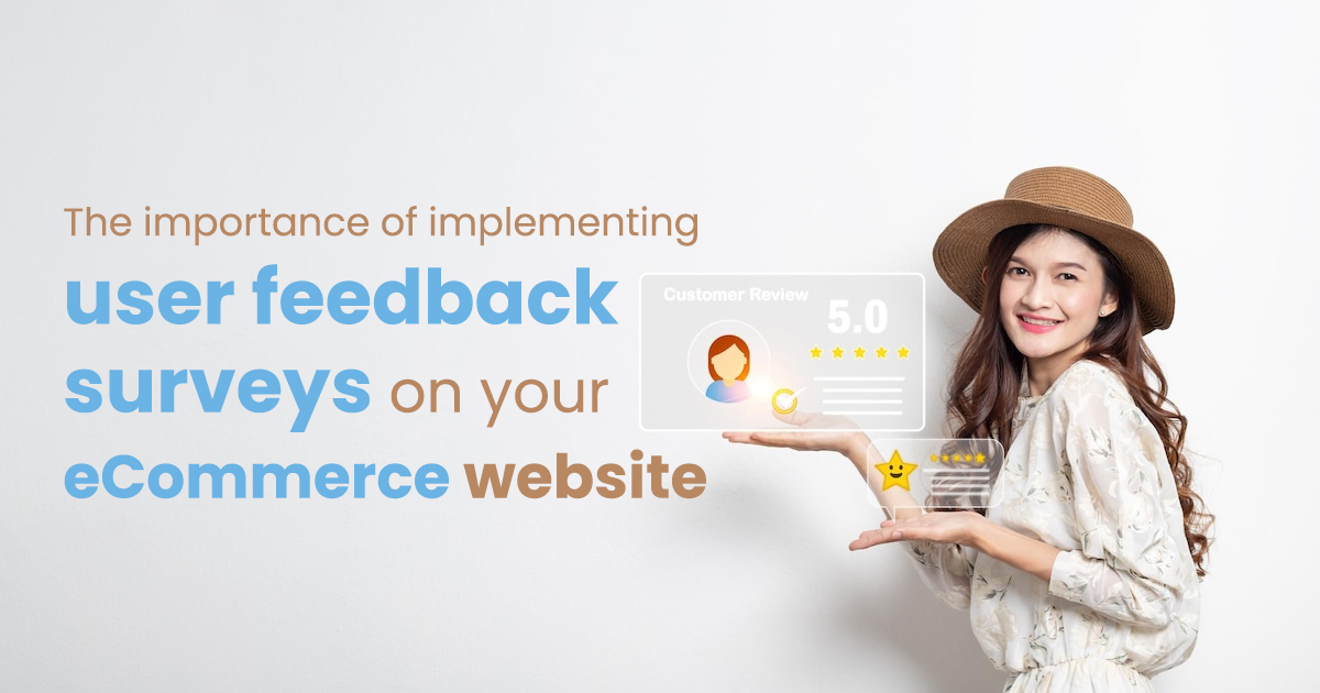 User Feedback Surveys on Your eCommerce Website