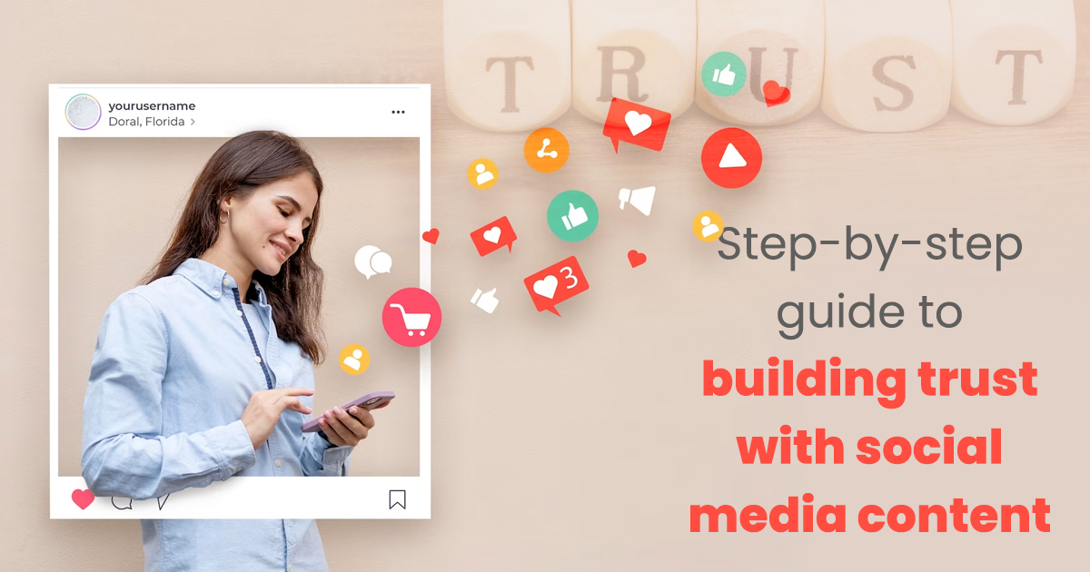 building trust with social media content- eCommfy blog